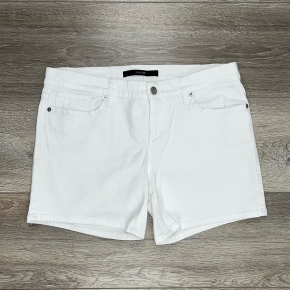 Joes Jeans Flap Pocket Trouser Jean Shorts 29 White - Picture 3 of 13